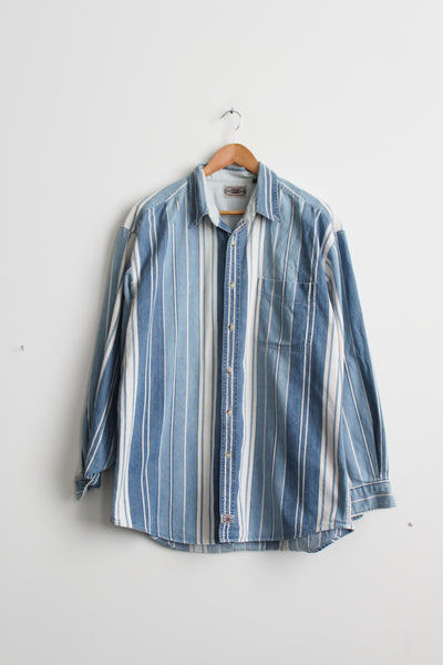 lakehouse stripe button up