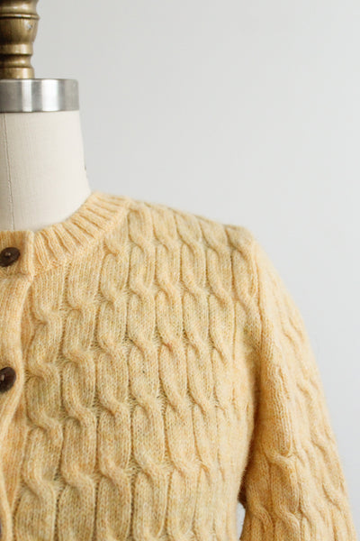 dandelion wool cardigan