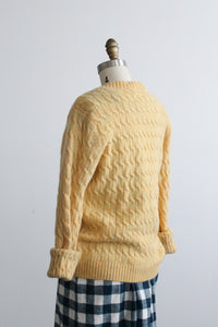 dandelion wool cardigan