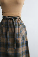 fireside plaid midi skirt (s/m)