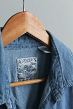 lagoon denim button up