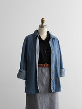 hudson falls denim work shirt
