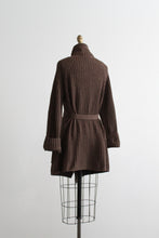 walnut sweater coat (s/m)