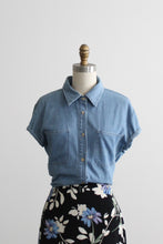 lagoon denim button up