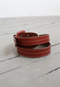 whiskey leather belt