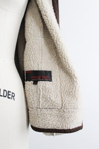 aviator sueded jacket