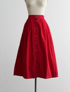 dahlia corduroy skirt
