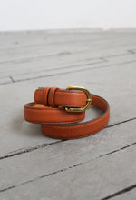 honey leather belt