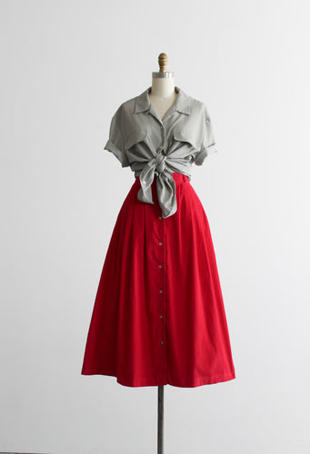 dahlia corduroy skirt