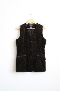 thicket velvet vest