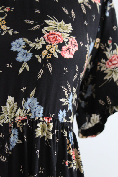 dark gardens maxi dress