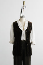 thicket velvet vest