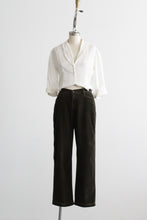 cardamom plaid velvet trousers