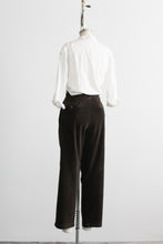 cardamom plaid velvet trousers