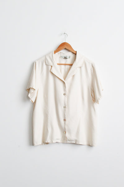 salt silk button up