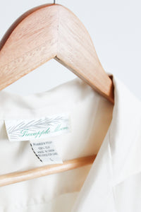 salt silk button up