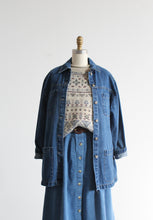 hudson falls denim chore coat