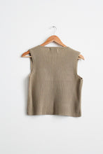 leather patchwork vest