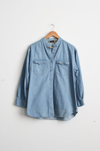 bay view denim work shirt