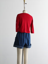 indigo denim shorts