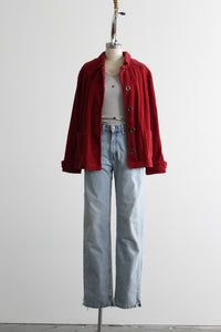 rhubarb corduroy chore coat