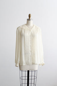austen collared blouse