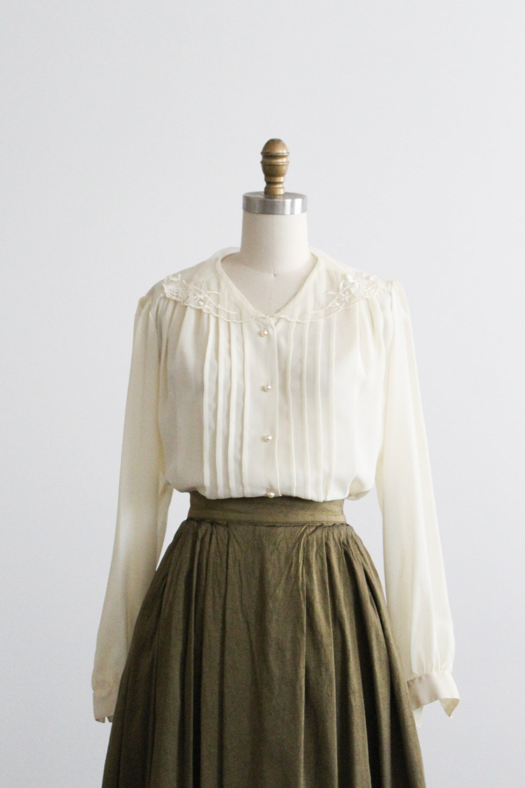 austen collared blouse