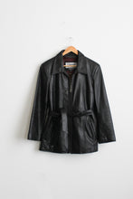 caroline black leather jacket