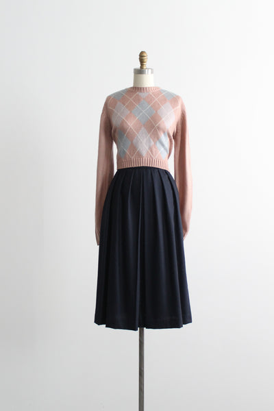 nightwild wool midi skirt