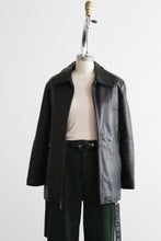 caroline black leather jacket
