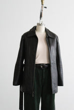 caroline black leather jacket