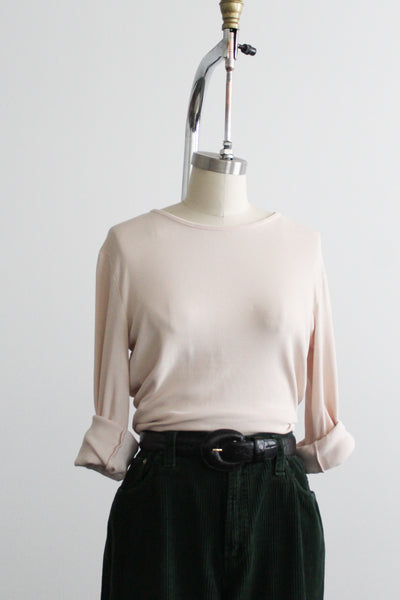 jardin silk knit tee
