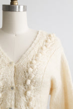 cumulus mohair cardigan