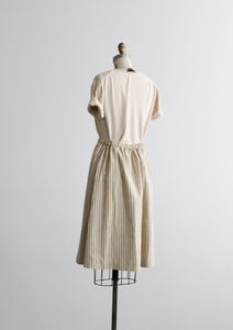 may market striped skirt