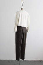 annie hall wool trousers