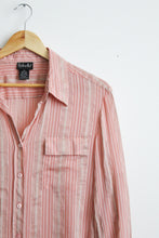 rosewater silk button up