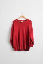 tomato cotton sweater