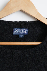 graphite wool pullover