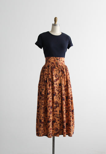 aviary midi skirt