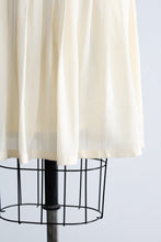 bone silk skirt