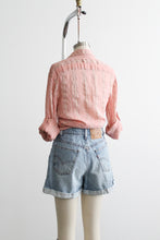rosewater silk button up