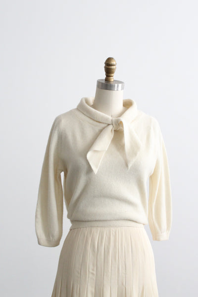 softest bow sweater