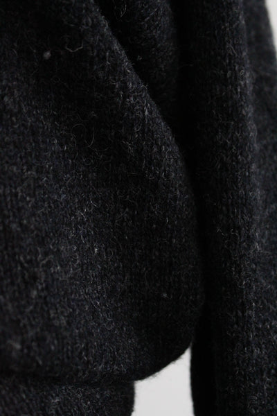 graphite wool pullover