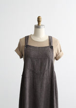 cloudline linen pinafore