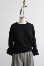 graphite wool pullover