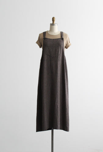 cloudline linen pinafore