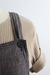 cloudline linen pinafore