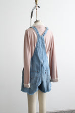 driftwood short overalls