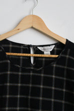 windowpane indigo tee (m)