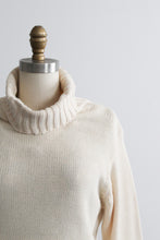 buttercream cotton turtleneck